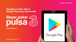 Beli kode voucher google play! Google Play Tri Indonesia