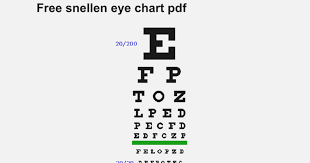 Amazing Printable Eye Chart Paigehohlt