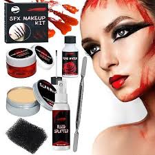 halloween makeup kit fake blood crusted