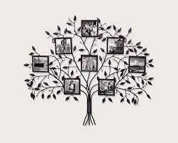 Metal Family Tree Wall Art With Photo