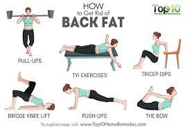 how to get rid of back fat fast