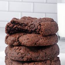 fudgy chocolate protein cookies