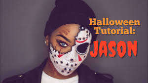 halloween tutorial jason mask you