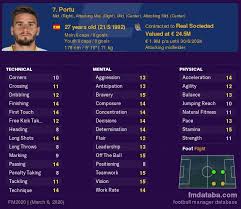 Join the discussion or compare with others! Portu Vs Oleg Reabciuk Compare Now Fm 2020 Profiles