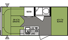 r pod travel trailer floorplans
