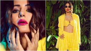 hina khan is a tropical dess in