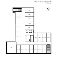 hotel floor plan templates