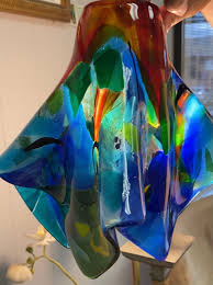 Colorful Fused Glass Pendant Lights