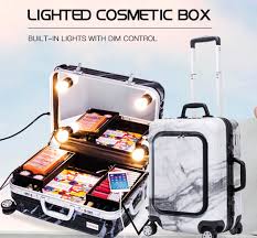 makeup case with lights kc 803pc