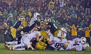 The Notre Dame Stanford Football Rivalry Uhnd Com