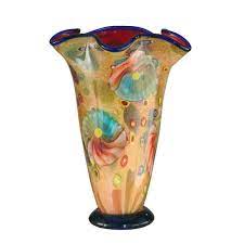 Hand Blown Art Glass Vase Av12101