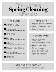 Ultimate Condo Spring Cleaning Checklist