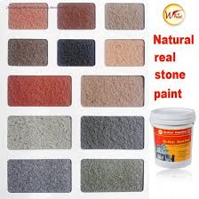 Natural Real Stone Paint Marble Coating