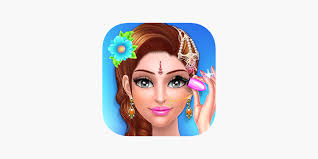 fashion dressup makeup on the app