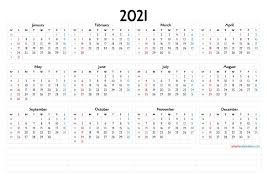 3 monthly calendars on one page; Print Monthly Calendar 2021 Template For Saving The Time Printable Yearly Calendar Free Printable Calendar Templates Yearly Calendar Template