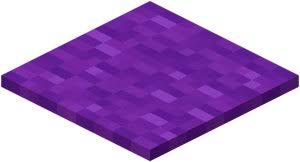 craft purple carpet in minecraft