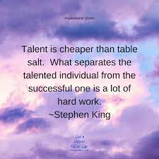 e talent is er than table