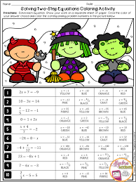 Two Step Equations Math Activity