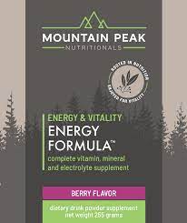 energy formula mountain peak