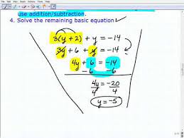 Multi Step Equations