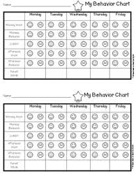 Simple Weekly Behavior Charts And Parent Communication