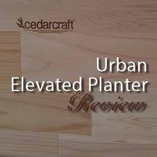 Urban Elevated Planter From Cedarcraft