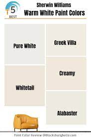 warm white paint colors trend