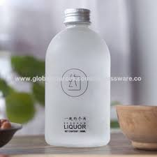 750ml 1000ml Frosted Glass Bottle