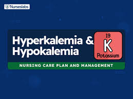 hyperkalemia hypokalemia nursing care