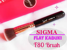 sigma face makeup brush f80 flat