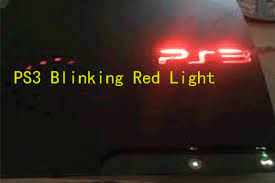 fix ps3 blinking red light error
