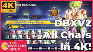 Check spelling or type a new query. Dragon Ball Xenoverse 2 All Characters In 4k 2020 Youtube