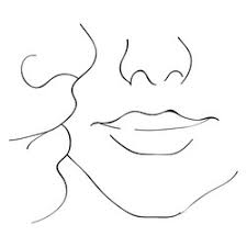 cheek kiss vector images over 200