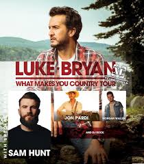 Country Stars Luke Bryan And Sam Hunt Will Play Bc Place