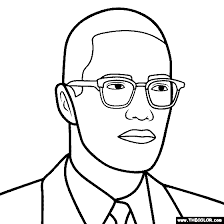 Malcolm x coloring pages are a fun way for kids of all ages to develop creativity, focus, motor skills and color recognition. Malcolm X Coloring Page