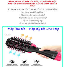 Làm tóc tại nhà] Máy sấy tóc đa năng 3 trong 1 One Step, lược điện chải lóc  làm cong, máy tạo kiểu tóc làm phồng đa năng [ Bảo hành 12 tháng]