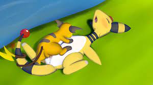 2011 ampharos anus blush color cum female feral fur gamma  insertion interspecies male nintendo nude penis pokemon raichu sex size  difference straight tagme testicles 