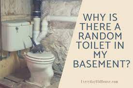 random toilet in your basement