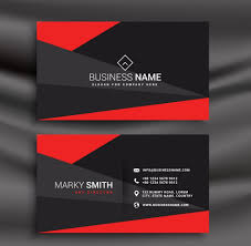The best online business card makers offer you a wide variety of business card design templates, allowing you to create your own customized design. Free Printable Business Card Template Set Your Plan Inside Free Template Business Car Red Business Cards Visiting Card Templates Free Business Card Templates