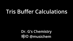 tris buffer calculations you