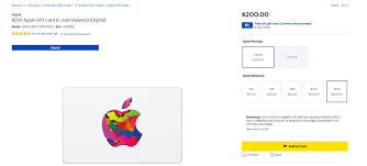 Gift cards will remain active even if added to the wallet app on your ios device. Expired 200 Apple 20 Best Buy Gift Cards For 200 At Bestbuy Com