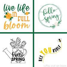 spring svg free cut files for spring