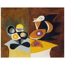 But throughout those early decades, lots of the artists enjoyed using paints which can be called tempera, rather than using oils. Still Life Fruit Dish And Pitcher Natue Morte Compotier Et Cruche Focus On Pablo Picasso
