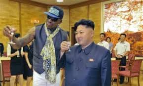 After his controversial trips to north korea caused an international firestorm, the nba hall of famer mostly shunned the media. Dennis Rodman Gives Away Name Of Kim Jong Un S Daughter North Korea The Guardian
