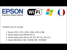 Le pilote epson xp a été désinstallé de votre ordinateur. Comment Parametrer En Wifi Les Imprimantes Epson 2014 Win Fr Youtube