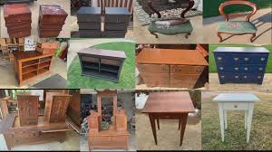 flipping old discarded furniture