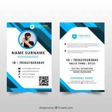If you are thinking of issuing student id cards, we highly recommend you to download our blank student id card template. 96 Creative Id Card Template Ai Free Download For Id Card Template Ai Free Download Cards Design Templates