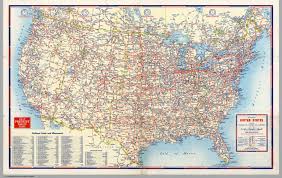 Road Map Of United States David Rumsey Historical Map
