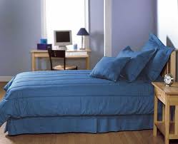 Indigo Denim Bedding For Dorm Rooms