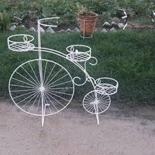 bicycle iron flower pot stand